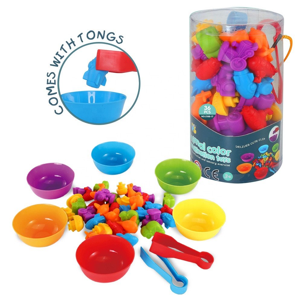 Children's color classiffication toys 2