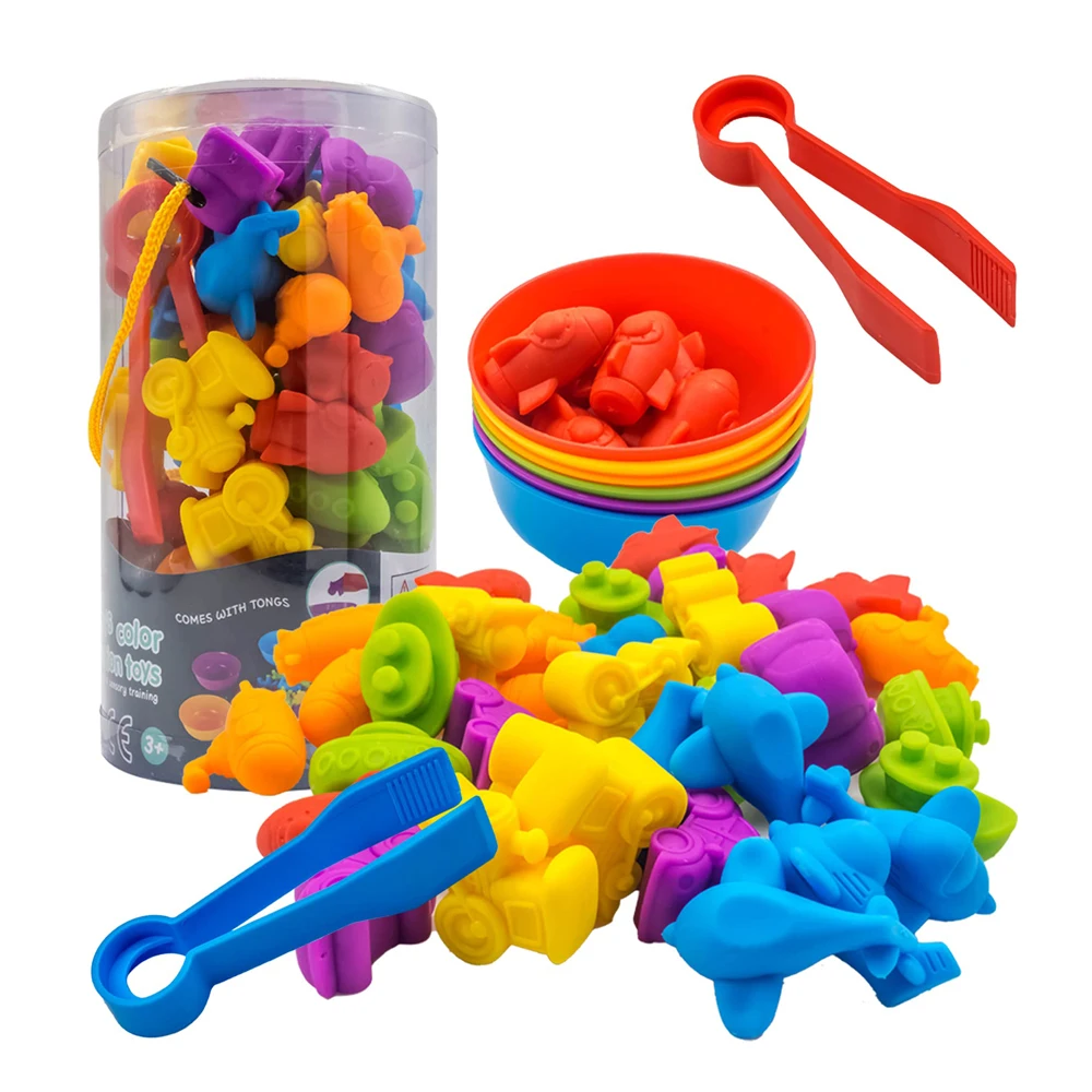 Children's color classiffication toys 1