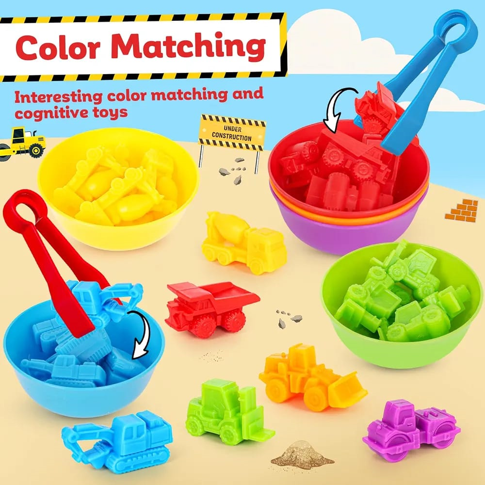 Children's color classiffication toys 3