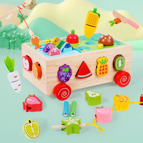 Montessori Wooden Toys 7-in-1