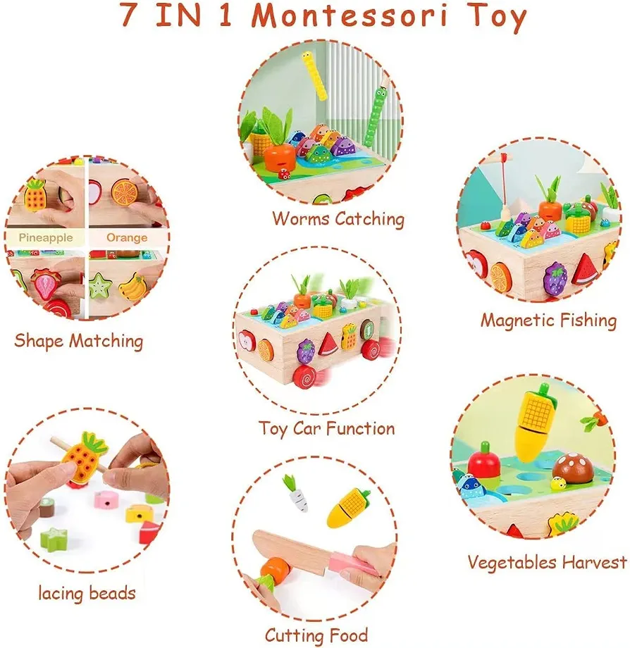 Montessori Wooden Toys 7-in-1 5