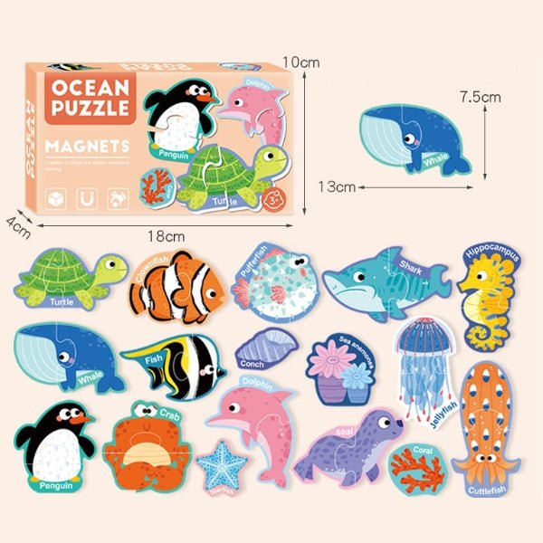 Ocean Puzzle - Magnets 3