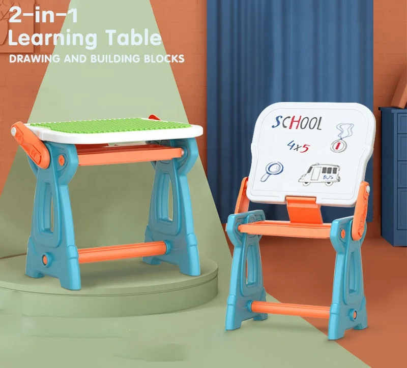 2in1 Multifunctional Learning Drawing Table 4