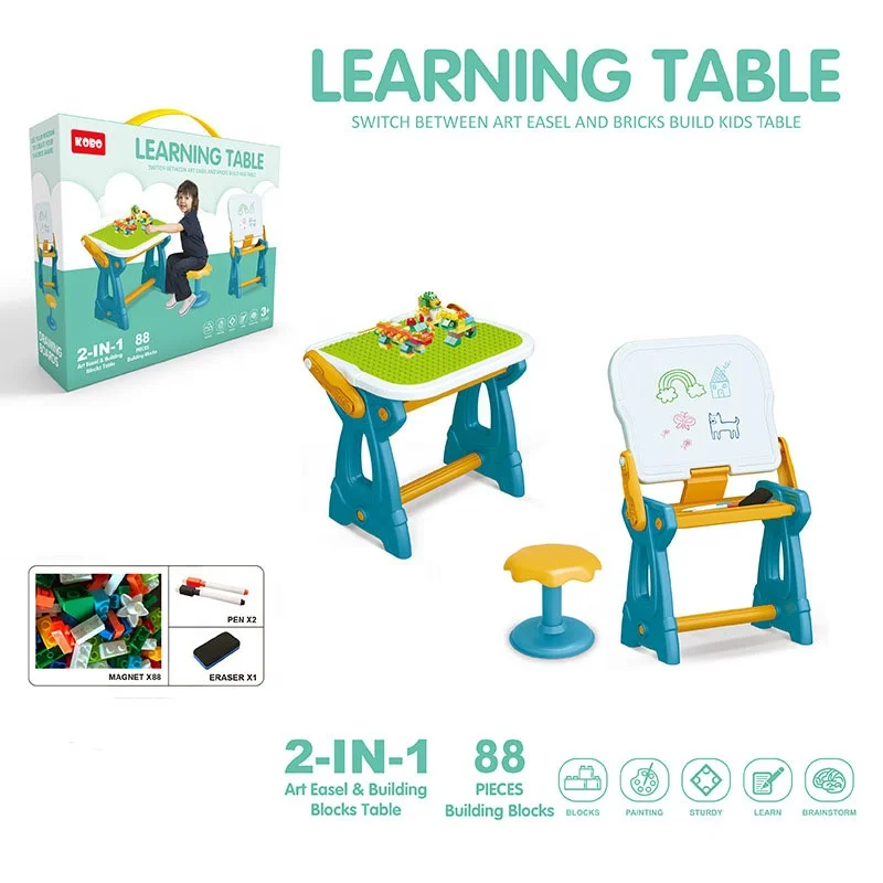 2in1 Multifunctional Learning Drawing Table 1