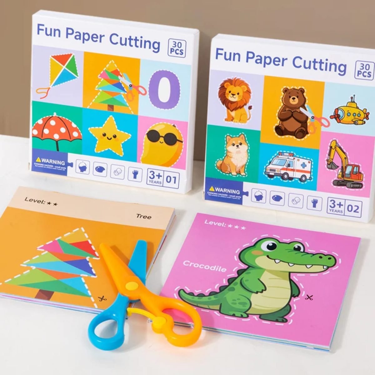 Fun paper cutting 30pcs 1