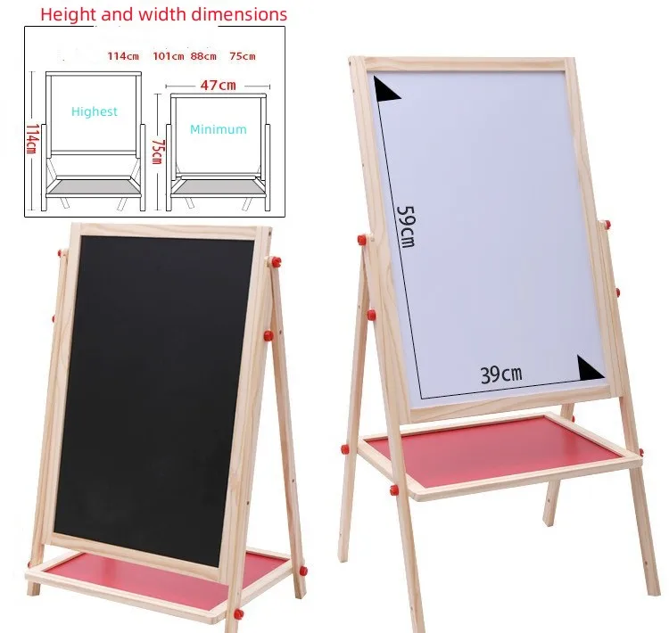 2in1 Kids Drawing Easel Toy 5
