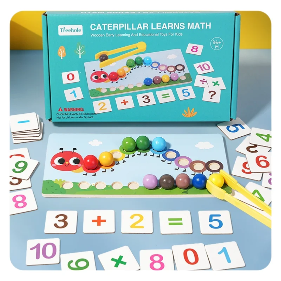 Caterpillar learns math 1