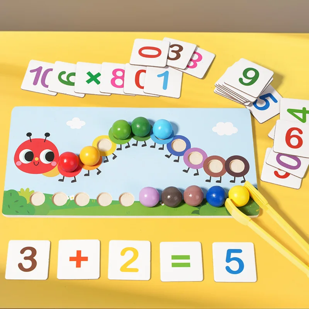 Caterpillar learns math 3
