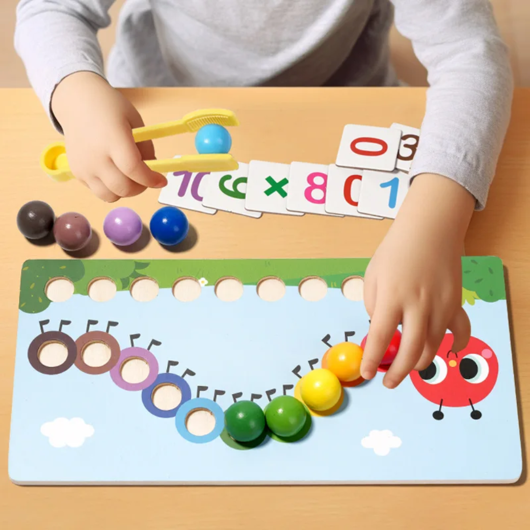 Caterpillar learns math 4