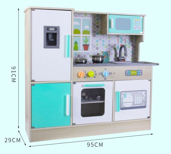 Wooden Kitchen Playset