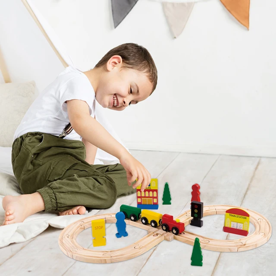 Wooden Train Set 2