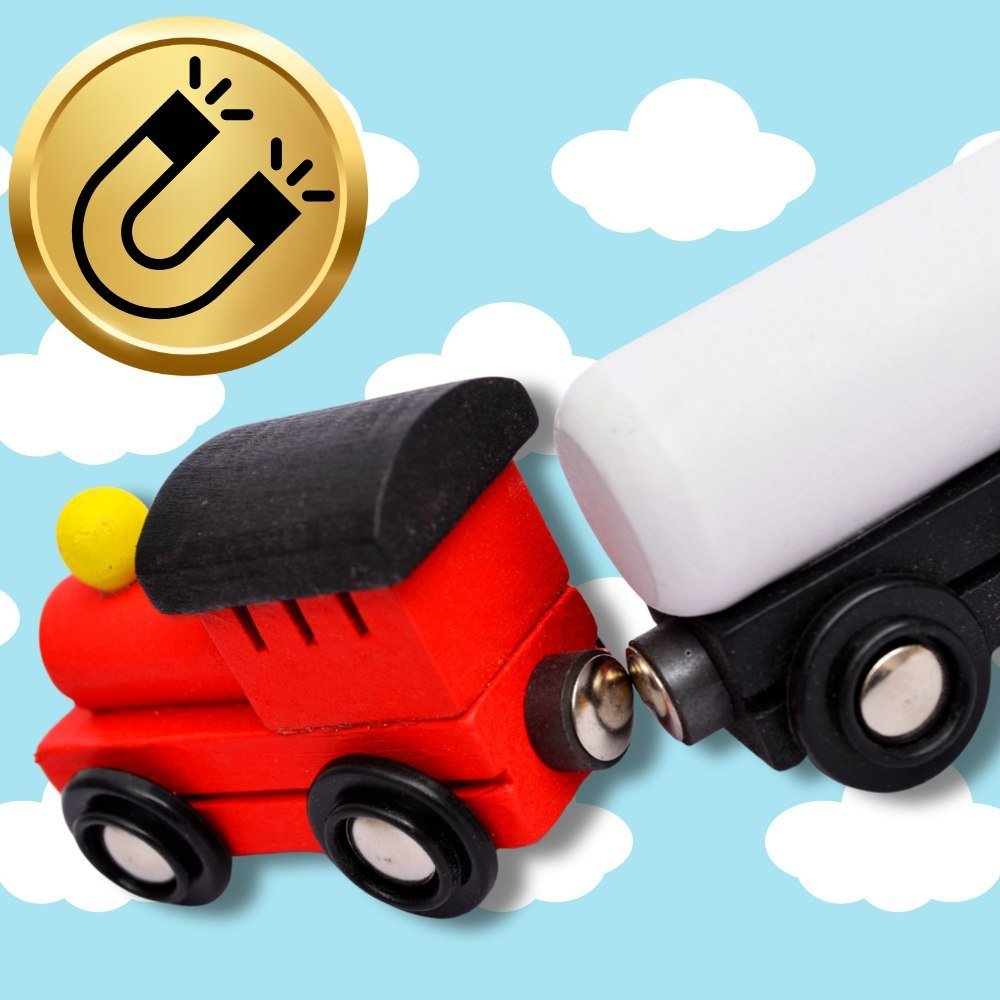 Wooden Train Set 6