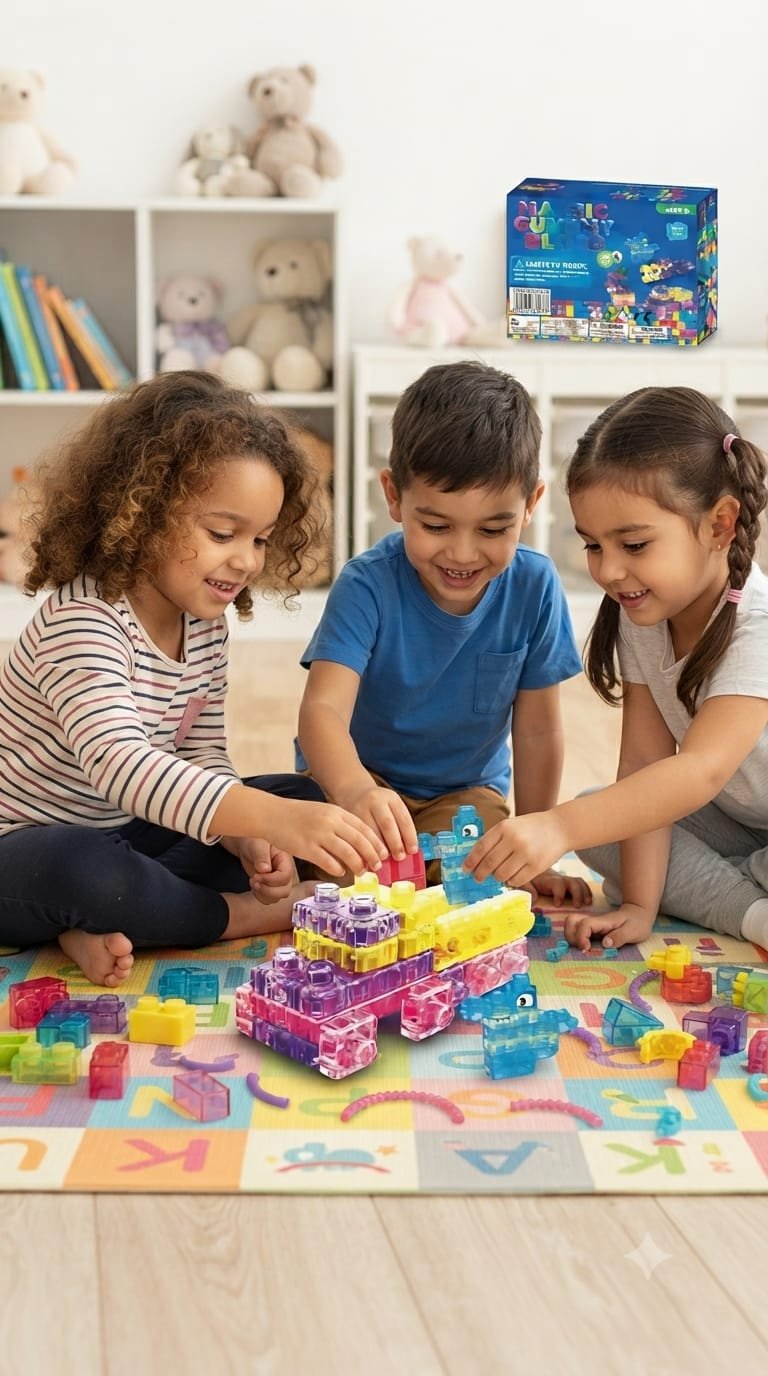Gummy Building Blocks (40 pcs)