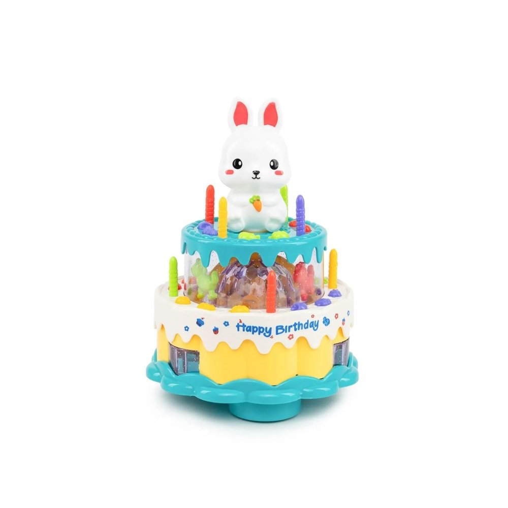 Rabbit Birthday Cake Toy 4