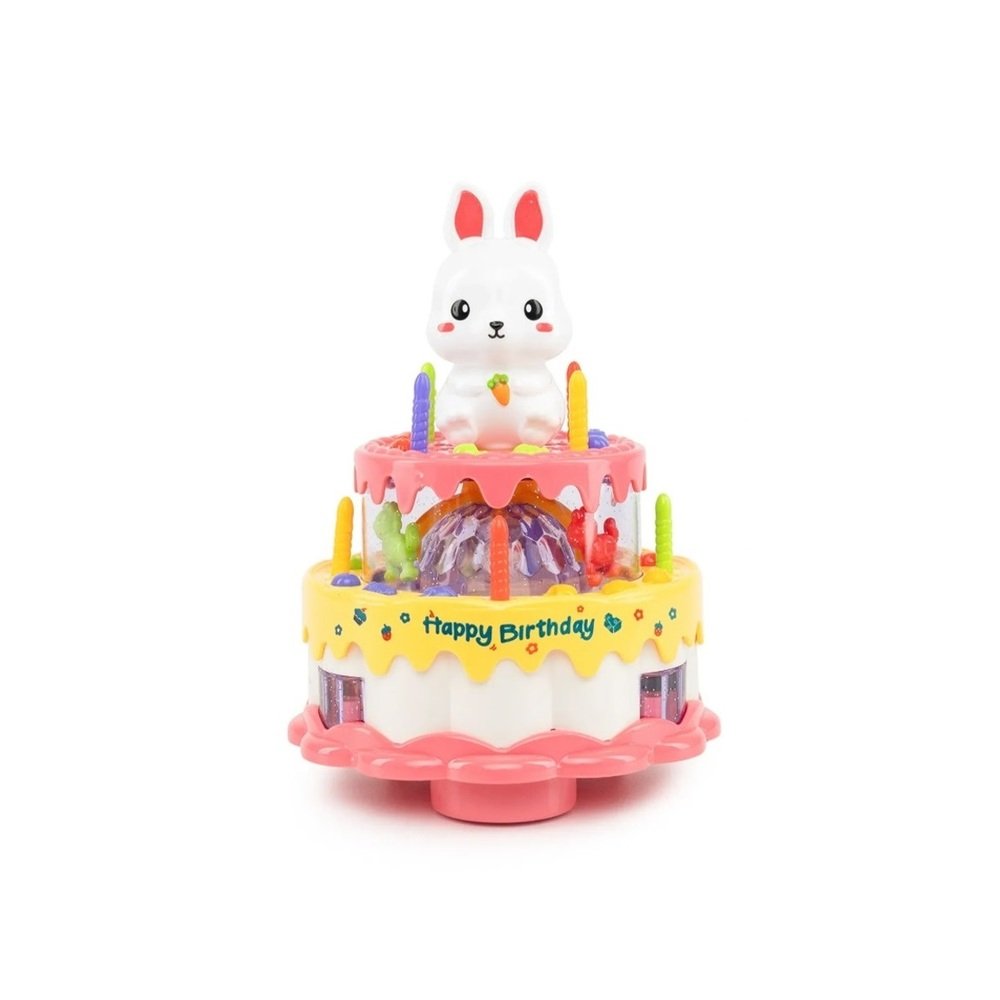 Rabbit Birthday Cake Toy 3