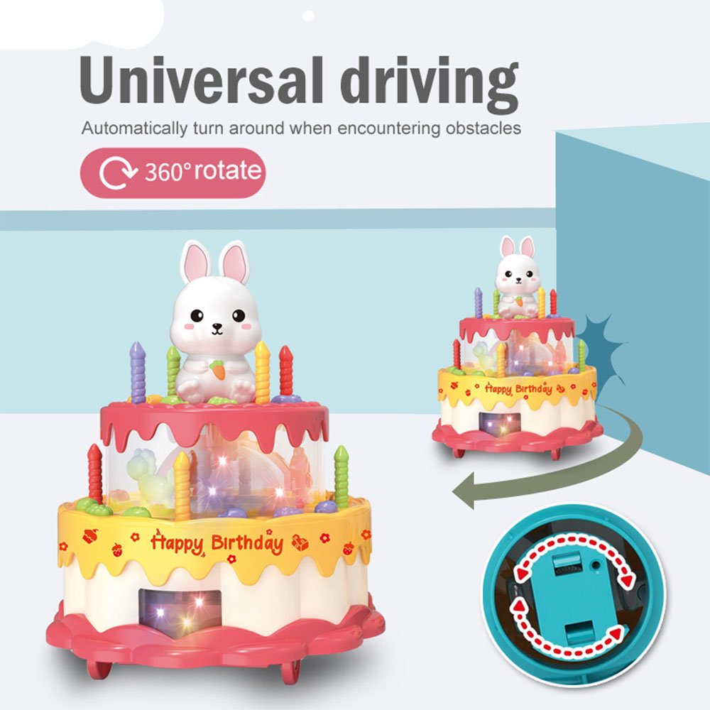 Rabbit Birthday Cake Toy 1
