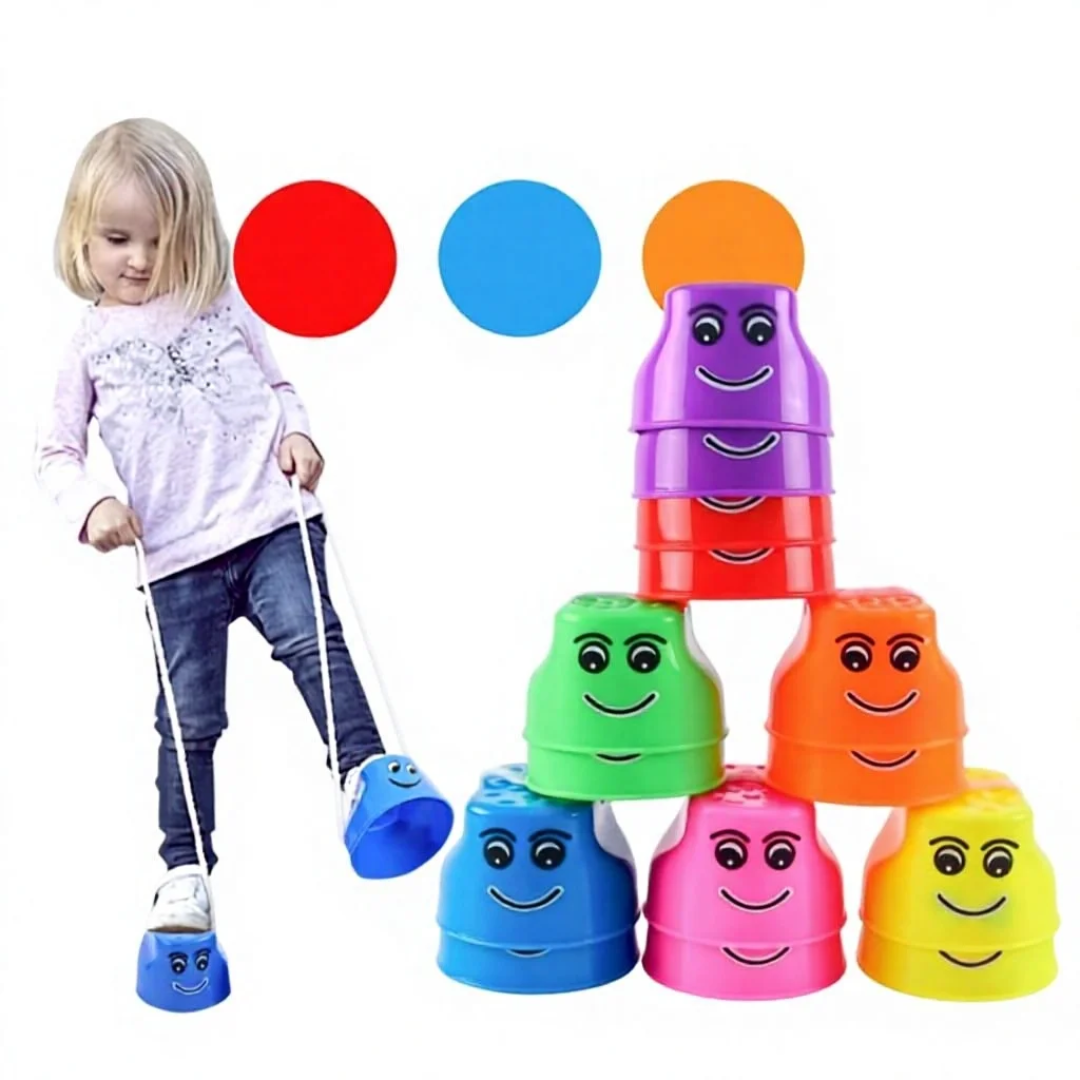 Walking cups jumping for kids (2 pcs) 3