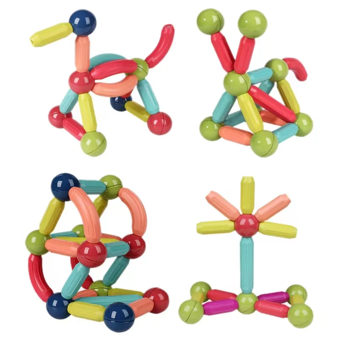 64PCS Magnetic Building Blocks 4