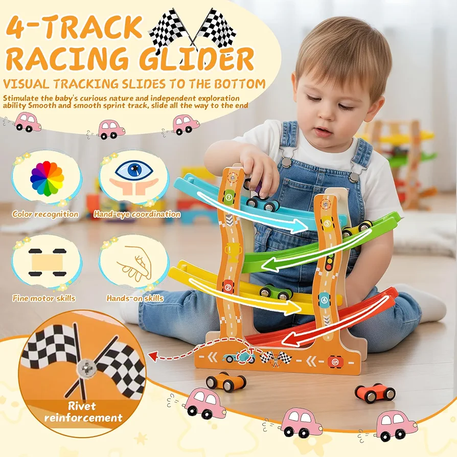 Wooden Car Track 5