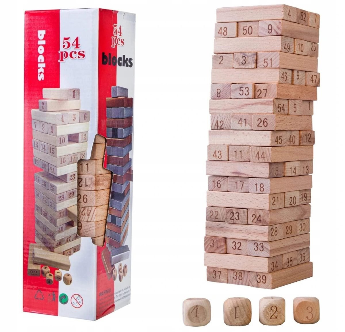 Jenga 54pcs - number 1