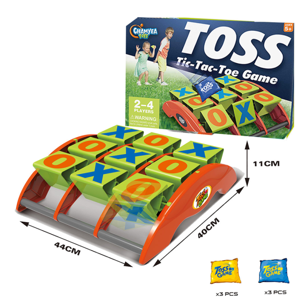 Toss Tic-Tac-Toe