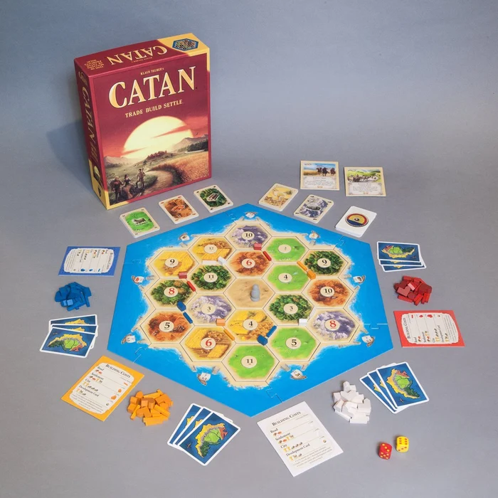 Catan Build Trade Settle 1