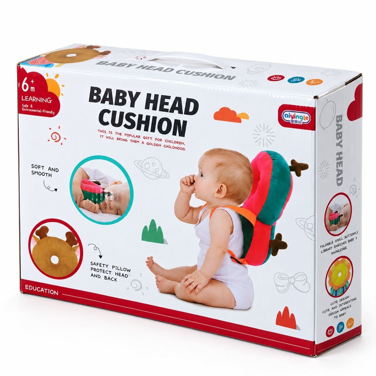 Baby Head Cushion 3