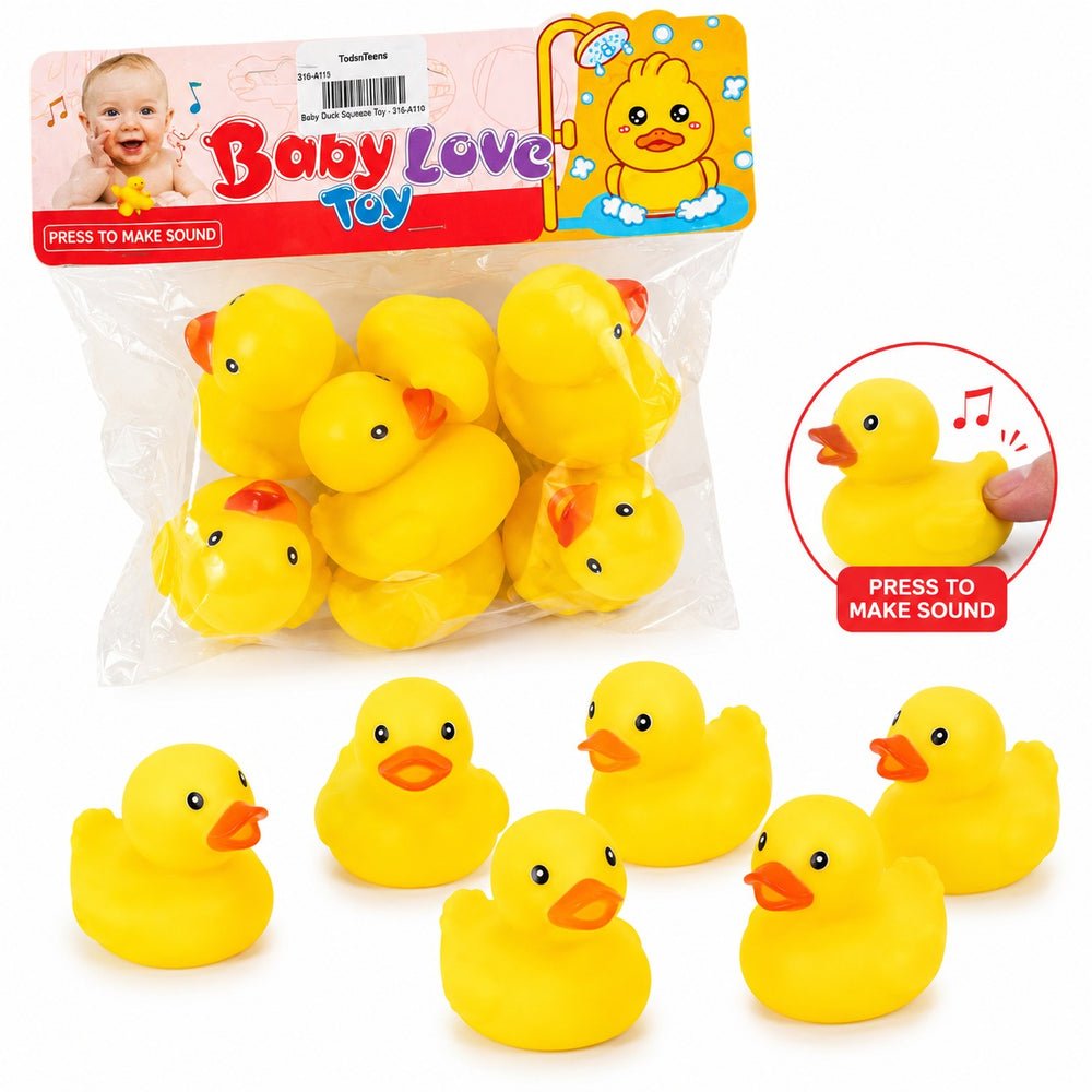 Soft Silicone Ducks 6pcs