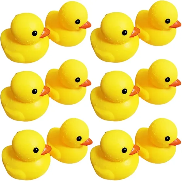 Soft Silicone Ducks 12pcs
