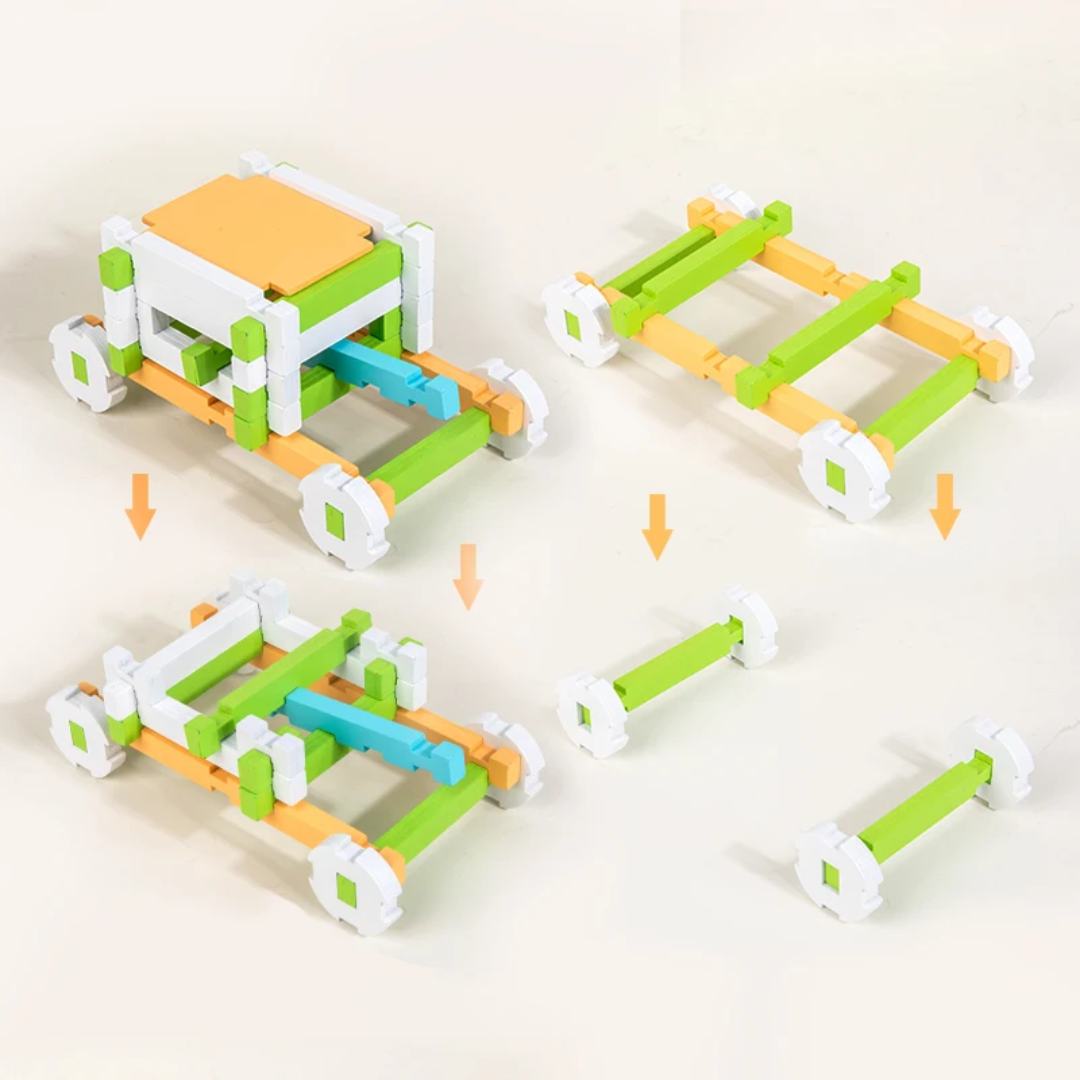 Mortise & tenon building blocks 3
