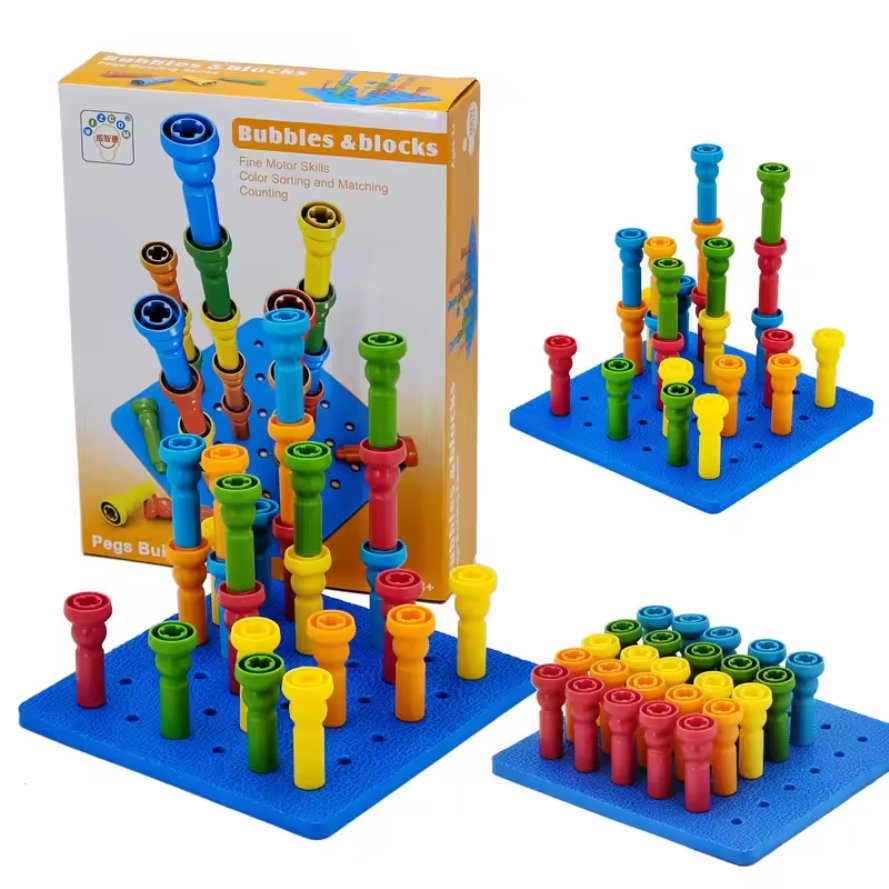 Bubbles & blocks 1